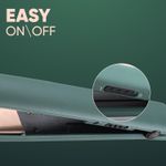 Buy Vega Salon Smooth Hair Straightener for Women with Ceramic Coated Plates, Quick Heatup & Travel Friendly, Travel Lock, Green (VHSH-42) 1 Pc - Purplle