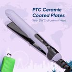 Buy Vega Mini Hair Straightener for Women with Ceramic Coated Plates & Quick Heat up, Travel Friendly Straightener, (Go Mini Series VHSH-40) 1 pc - Purplle