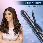 Buy Vega 3 in 1 Mini Hair Styler- Mini Hair Straightener, Mini Curler & Mini Hair Crimper for Women, Travel Friendly, India's No.1* Hair Styler Appliance Brand, (VHSCC-06) 1 pc - Purplle