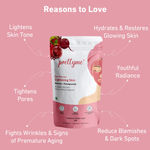 Buy Prettyme Beetroot & Pomegranate Powder Face Pack for Brighter & Glowing Skin, 80 gm - Purplle