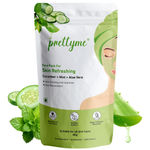 Buy Prettyme Cucumber, Mint & Aloe Vera Powder Face Pack for Skin Refresh & Hydration, 80 gm - Purplle