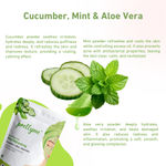 Buy Prettyme Cucumber, Mint & Aloe Vera Powder Face Pack for Skin Refresh & Hydration, 80 gm - Purplle