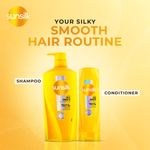 Buy Sunsilk Flowy Silk Smooth Shampoo 650 ml - Purplle