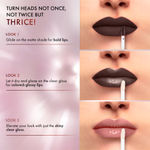 Buy Lakme 9 to 5 Matte to Glass Liquid Lip - Brown Sugar, 7.6 ml - Purplle