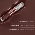 Buy Lakme 9 to 5 Matte to Glass Liquid Lip - Brown Sugar, 7.6 ml - Purplle