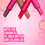 Buy Elle18 Color Pops Matte, Brown Temptation, Matte Finish, Moisturising Lipstick| 4.3 gm - Purplle