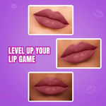 Buy Elle18 Color Pops Matte, Nude Nectar, Matte Finish, Moisturising Lipstick| 4.3 gm - Purplle