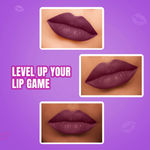 Buy Elle 18 Color Pops Matte Lipstick, Cherry Wine, Moisturising Matte | 4.3 gm - Purplle