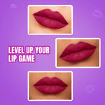 Buy Elle 18 Color Pops Matte Lipstick, Code Red, Moisturising, Infused with Jojoba Oil | 4.3 gm - Purplle