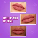 Buy Elle 18 Color Pops Matte Lipstick, Rose Nude, Moisturising, Infused with Jojoba Oil | 4.3 gm - Purplle