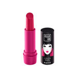 Buy Elle 18 Color Pops Matte Lipstick, Deep Pink, Moisturising, Infused with Jojoba Oil | 4.3 gm - Purplle