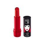 Buy Elle 18 Color Pops Matte Lipstick, Selfie Red, Moisturising, Infused with Jojoba Oil | 4.3 gm - Purplle