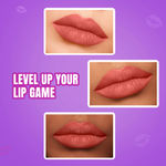 Buy Elle 18 Color Pops Matte Lipstick, Tan Nude, Moisturising, Infused with Jojoba Oil | 4.3 gm - Purplle
