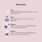 Buy SIRONAA Panty Liners (Daily wear) 60 Counts - Large - Purplle