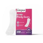 Buy SIRONAA Panty Liners (Daily wear) 60 Counts - Large - Purplle