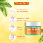 Buy Nutrainix Organics Ubtan Radiance Revival Scrub, Ayurvedic Tan Eraser & Glow Booster for Face + Body - 200 gm - Purplle