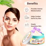 Buy Nutrainix Organics Luminous Revival Cold Cream, Hydration + Brightening Cream for Dull, Dry & Uneven Skin – All Skin Types - 200 gm - Purplle