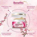 Buy Nutrainix Organics Underarm Cream - Underarm Brightening Cream, Dark Spot Corrector + Soothing Hydration for Silky, Confident Skin - 50 gm - Purplle