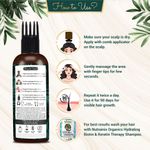 Buy Nutrainix Organics Ayurvedic Hair Revival Tonic, Scalp Elixir for Thicker, Stronger Hair – Comb Applicator Included - 100 ml - Purplle