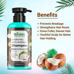 Buy Nutrainix Organics Hydrating Anti-Hairfall Shampoo, Coconut Surge for Hairfall Control & Hydrated, Resilient Hair - 300 ml - Purplle