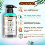 Buy Nutrainix Organics Hydrating Anti-Hairfall Shampoo, Coconut Surge for Hairfall Control & Hydrated, Resilient Hair - 300 ml - Purplle