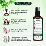Buy Nutrainix Organics Hair Growth Oil, Plant-Based Growth Oil for Thicker, Longer & Healthier Hair - 100 ml - Purplle