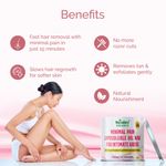 Buy Nutrainix Organics Minimal Pain Liposoluble Oil Wax, No-Heat Hair Removal for Intimate Areas & Sensitive Skin - 150 gm - Purplle