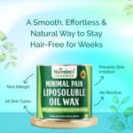Buy Nutrainix Organics Minimal Pain Liposoluble Oil Wax - No-Heat Required - Apply Cold For Effortless Hair Removal- 150 gm - Purplle