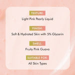 Buy mCaffeine Detan Body Wash | 1% Glycolic, 2% Niacinamide, 3% Kojic Acid-Glutathione blend | Reduces Dark Spots & Brightens Skin | Tangy Guava- 300 ml - Purplle