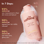 Buy mCaffeine Detan Body Wash | 1% Glycolic, 2% Niacinamide, 3% Kojic Acid-Glutathione blend | Reduces Dark Spots & Brightens Skin | Tangy Guava- 300 ml - Purplle