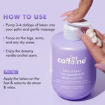 Buy mCaffeine 10% Magnesium Body Lotion- 3X Stress Reduction & Better Sleep | Vanilla Orchid Fragrance Calms & Relaxes | Non Greasy 3% Cocoa Blend -300 ml - Purplle