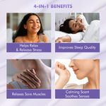 Buy mCaffeine 10% Magnesium Body Lotion- 3X Stress Reduction & Better Sleep | Vanilla Orchid Fragrance Calms & Relaxes | Non Greasy 3% Cocoa Blend -300 ml - Purplle