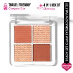 Buy Insight Makeup Essentials Ready Set Glam Eyeshadow Palette - Corporate Calm – 11 gm - Purplle