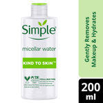 Buy Simple Kind to Skin Micellar Cleansing Water| Micellar water for sensitive Skin | No Added Perfume No Harsh Chemicals No Artificial Color No Alcohol and Parabens | 200 ml - Purplle