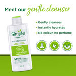 Buy Simple Kind to Skin Micellar Cleansing Water| Micellar water for sensitive Skin | No Added Perfume No Harsh Chemicals No Artificial Color No Alcohol and Parabens | 200 ml - Purplle