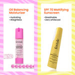 Buy Foxtale Clear Glow Combo | Super Glow Face Wash + 12% Niacinamide Serum + Oil Balancing Moisturizer + SPF 70 Matte Sunscreen | Fades tan, controls oil, clears skin, adds glow  - Purplle
