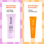 Buy FoxTale Hydra Glow Routine - SPF 50 Glow Sunscreen (30 ml) + Nourishing Moisturizer (50 ml) - Purplle