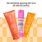 Buy FoxTale Instant Glow Routine - Super Glow Face Wash (100 ml) + Oil Balancing Moisturizer (50 ml) + SPF 50 Glow Sunscreen (30 ml) - Purplle
