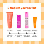 Buy FoxTale Instant Glow Routine - Super Glow Face Wash (100 ml) + Oil Balancing Moisturizer (50 ml) + SPF 50 Glow Sunscreen (30 ml) - Purplle