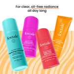 Buy FoxTale Oil Free Radiance Routine - Hydrating Cleanser + 12% Niacinamide Serum + SPF 50 Glow sunscreen (30 ml) - Purplle