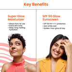 Buy FoxTale Unstoppable Glow Duo - SPF 50 Glow Sunscreen (30 ml) + Super Glow Moisturizer (15 ml) - Purplle