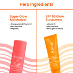 Buy FoxTale Unstoppable Glow Duo - SPF 50 Glow Sunscreen (30 ml) + Super Glow Moisturizer (15 ml) - Purplle