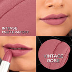 Buy Renee Prime Matte Lipstick 01 Vintage Rose, Lightweight & Long-Lasting Formula, Creamy Matte Finish, One Swipe Application, Non-Drying, Vitamin E Infused, 4.5 gm - Purplle