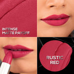 Buy Renee Prime Matte Lipstick 02 Rustic Red, Lightweight & Long-Lasting Formula, Creamy Matte Finish, One Swipe Application, Non-Drying, Vitamin E Infused, 4.5 gm - Purplle