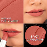 Buy Renee Prime Matte Lipstick 04 Spicy Cinnamon, Lightweight & Long-Lasting Formula, Creamy Matte Finish, One Swipe Application, Non-Drying, Vitamin E Infused, 4.5 gm - Purplle