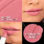 Buy Renee Prime Matte Lipstick 05 Hazelnut Nude , Lightweight & Long-Lasting Formula, Creamy Matte Finish, One Swipe Application, Non-Drying, Vitamin E Infused, 4.5 gm - Purplle