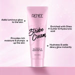 Buy Renee Strobe Cream, Dewy Finish Highlighter For Face, Smoothens, Plumps & Hydrates The Skin, Instant Luminous Glow, Hyaluronic Acid & Shea Butter Infused, Illuminating Makeup Base For All Skin Types (30 ml) - Purplle
