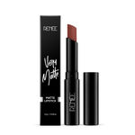 Buy Renee Very Matte Lipstick 02 Bare Mocha, Intense Color Pay Off, Full Coverage, Long Lasting & Weightless, Easy Glide Formula With Velvety Finish, Suitable For All Occasion, Ideal For Gifting (1.6 gm) - Purplle