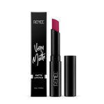 Buy Renee Very Matte Lipstick 06 Plum Rush, Intense Color Pay Off, Full Coverage, Long Lasting & Weightless, Easy Glide Formula With Velvety Finish, Suitable For All Occasion, Ideal For Gifting (1.6 gm) - Purplle