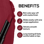 Buy Renee Very Matte Lipstick 07 Cranberry Crush, Intense Color Pay Off, Full Coverage, Long Lasting & Weightless, Easy Glide Formula With Velvety Finish, Suitable For All Occasion, Ideal For Gifting (1.6 gm) - Purplle
